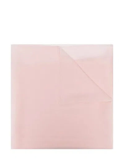 Alberta Ferretti Chiffon Scarf In Pink