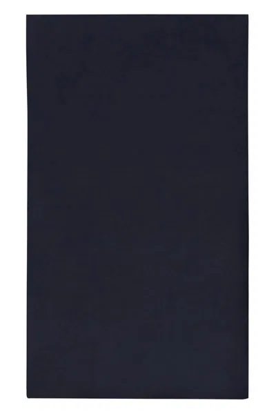 Alberta Ferretti Chiffon Stole In Blue