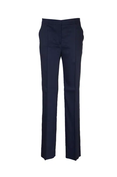 ALBERTA FERRETTI CLASSIC FITTED CONCEALED TROUSERS