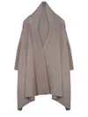 Alberta Ferretti Coat In Gray