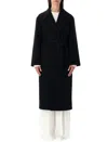 Alberta Ferretti Alberta Ferreti Double Coat In Black