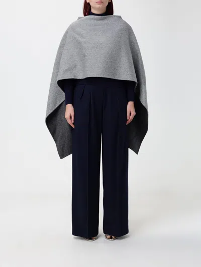 Alberta Ferretti Coat Woman Color Grey In Gray
