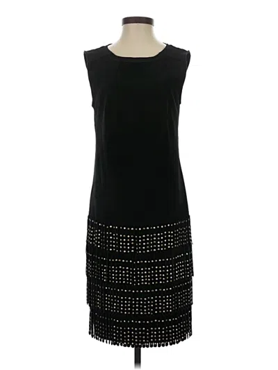 Pre-owned Alberta Ferretti Cocktail Dress In Black