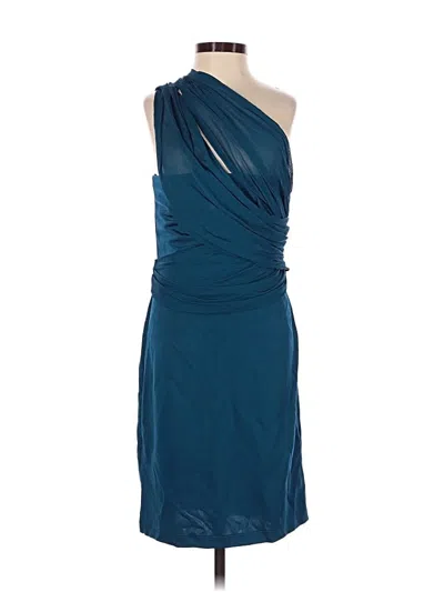 Pre-owned Alberta Ferretti Cocktail Dress In Blue