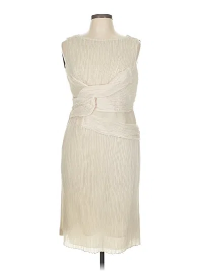 Pre-owned Alberta Ferretti Cocktail Dress In White
