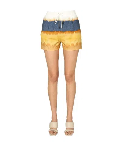 ALBERTA FERRETTI COTTON SHORTS
