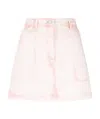 Alberta Ferretti Alberta Ferreti Miniskirt With Degraded Print In White