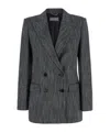 Alberta Ferretti Woman Blazer Black Size 10 Viscose In Black