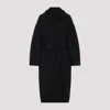 Alberta Ferretti Alberta Ferreti Double Coat In Black