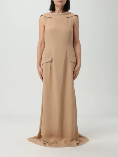 Alberta Ferretti Dress  Woman Color Beige