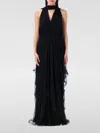 Alberta Ferretti Alberta Ferreti Silk Chiffon Long Dress