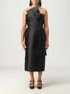 Alberta Ferretti Dress  Woman Color Black In Black