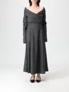Alberta Ferretti Dress  Woman Color Black In Gray