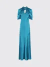 Alberta Ferretti Dress  Woman Color Blue 1 In Blue