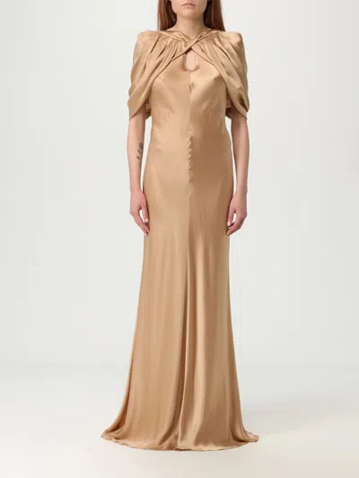Alberta Ferretti Dress  Woman Color Brown