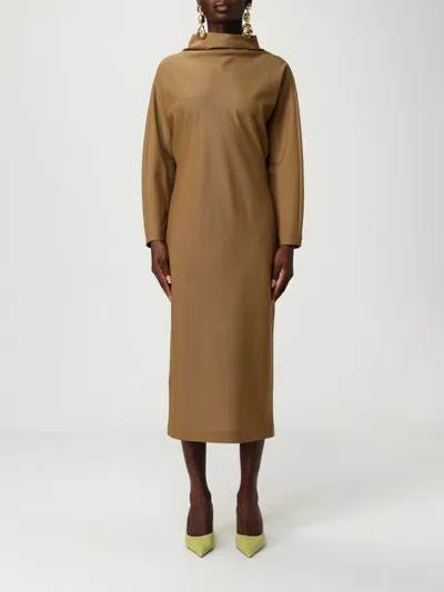 Alberta Ferretti Dress  Woman Color Brown