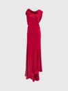 Alberta Ferretti Dress  Woman Color Fuchsia In Red