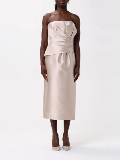 Alberta Ferretti Dress  Woman Color Ivory
