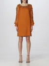Alberta Ferretti Dress  Woman Color Orange