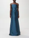 Alberta Ferretti Dress  Woman Color Teal In Teal