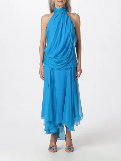 Alberta Ferretti Dress  Woman Color Turquoise