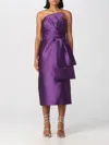 Alberta Ferretti Dress  Woman In Violet