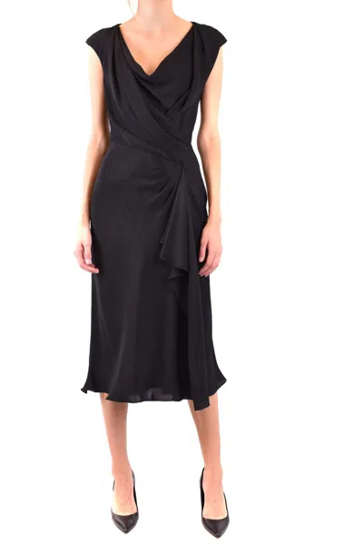 Alberta Ferretti Dress In Black