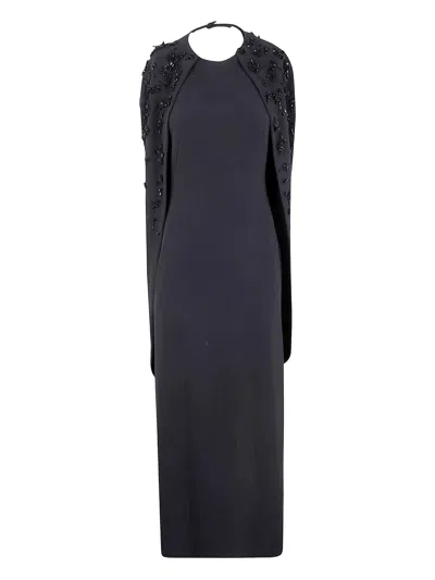 Alberta Ferretti Dress In Black