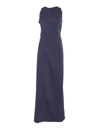 Alberta Ferretti Dress In Blue
