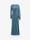 Alberta Ferretti Dress In Blue