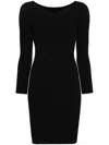 Alberta Ferretti Vestido Midi - Negro In Black