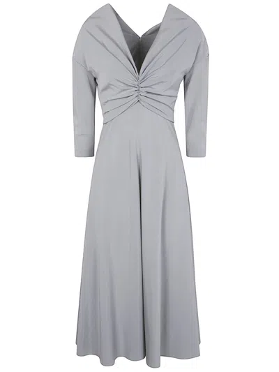 Alberta Ferretti Alberta Ferreti Dress In Gray