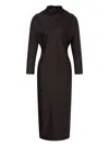 Alberta Ferretti Alberta Ferreti Dress In Brown