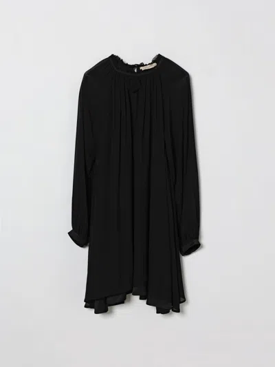 Alberta Ferretti Dress Kids In Black