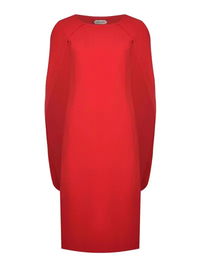 Alberta Ferretti Dress Made Of A Viscose Blend In Red