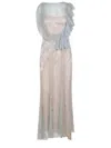 Alberta Ferretti Dress Made Of Polyamide. In Multi