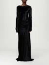 Alberta Ferretti Dress Woman  In Black
