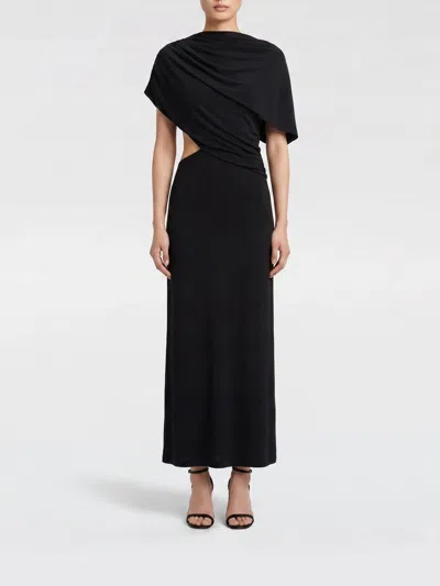 Alberta Ferretti Dress Woman In Black