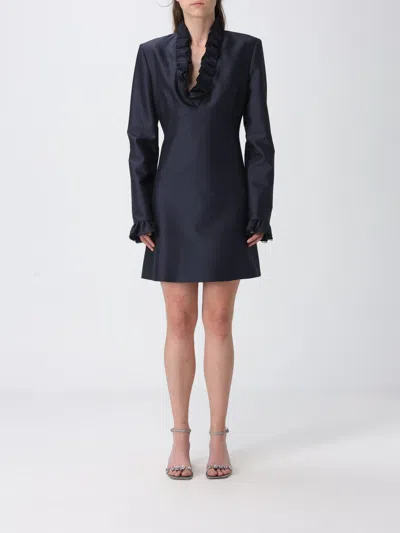 Alberta Ferretti Dress Woman Color Blue