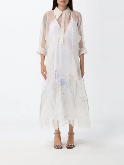 Alberta Ferretti Dress Woman Color Blush Pink