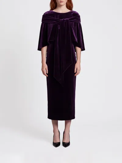 Alberta Ferretti Dress Woman In Purple