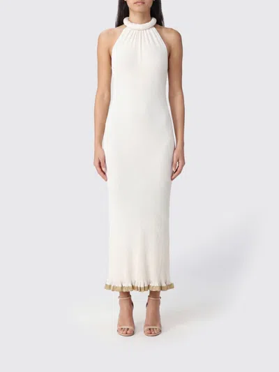 Alberta Ferretti Dress Woman In White