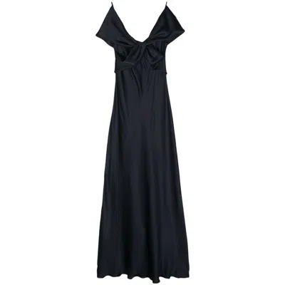 Alberta Ferretti Dresses In Black