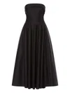 Alberta Ferretti Alberta Ferreti Wool Silk Dress In Black