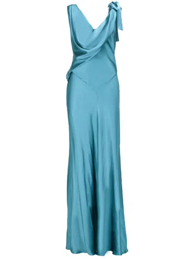 Alberta Ferretti Dresses In Blue