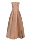 Alberta Ferretti Dresses In Brown