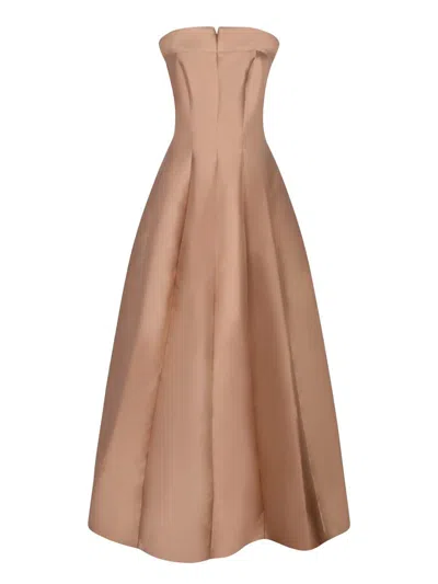 Alberta Ferretti Dresses In Brown