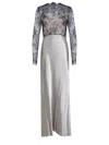 Alberta Ferretti Dresses In Gray