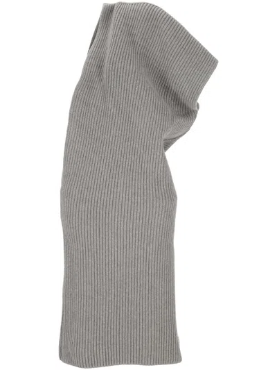 Alberta Ferretti Dresses In Gray