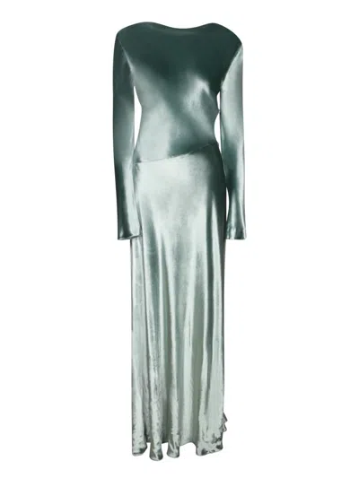 Alberta Ferretti Dresses In Green